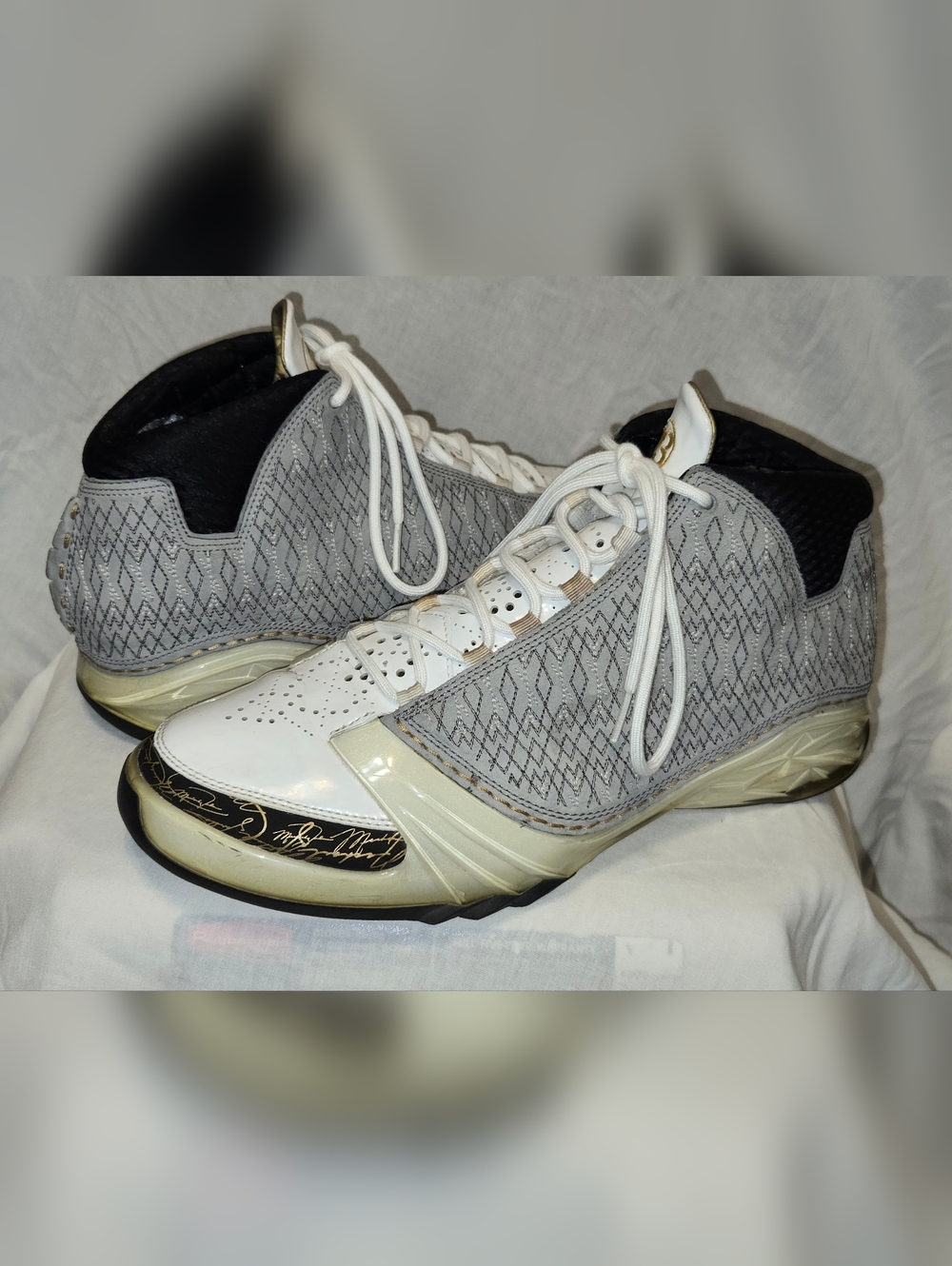 Jordan XX3 23 OG White Stealth 2008 Mens (318376102) Sz 12